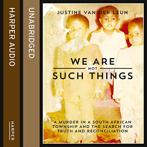 Diseño de la portada del título We Are Not Such Things
