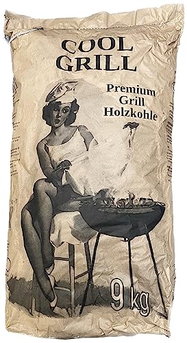 H-O Cool Grill Premium Grill Holzkohle 9kg (1x9kg)