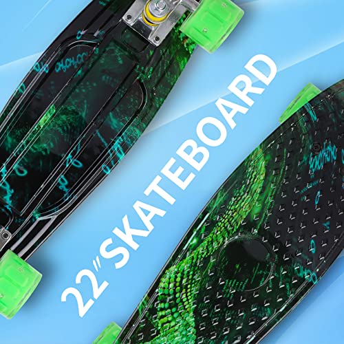 Kqpoinw LED Mini Cruiser
