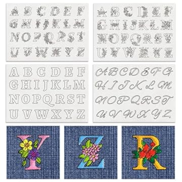 letter patterns for embroidery