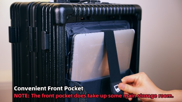 Amazon.com | MRPLUM Front Pocket Carry On Luggage,PC Hardside