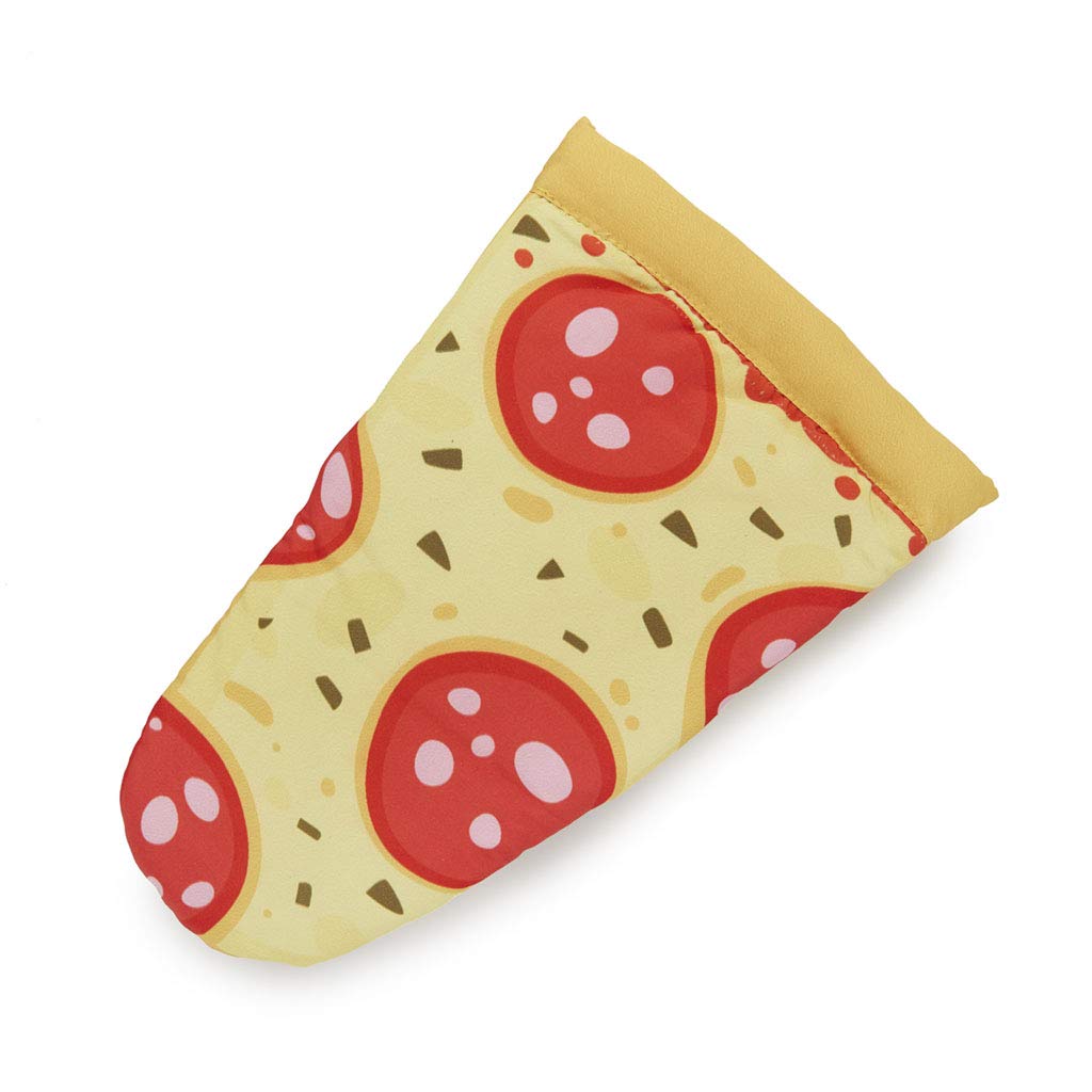 Balvi Kitchen Oven Gloves Pepperoni Pizza Portionwise Oven mitt heat resistant 250 Polyester/silicone