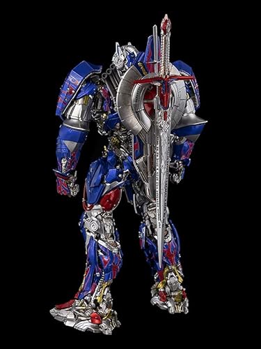 Transformers The Last Knight Dlx Optimus Prime Non-Scale Pom, Abs, Pvc And Zinc Alloy Pre-Painted Action Figure #TOP2