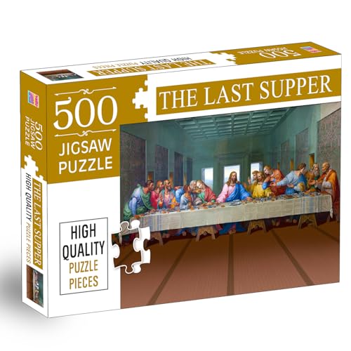 Image of The Last Super Jigsaw Puzzles 500-Piece for Kids and Childrens - Educational, Gifts, Fun and Creative Game - Ages 9+ (500 Pcs)