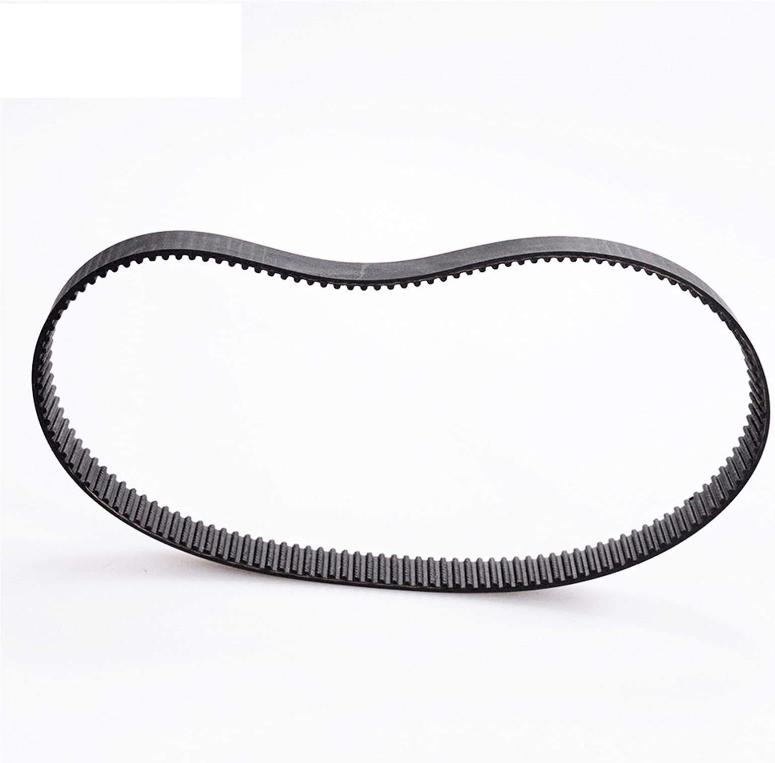 HTD3M Synchronous Belt, Width 5/6/9/15/30mm, HTD3M-162 Timing Belt, Length 162mm, 54 Teeth, Arc Toothed Belt, Drive Belt Pitch=3mm (Color : Length 162mm, Size : Width 7mm)