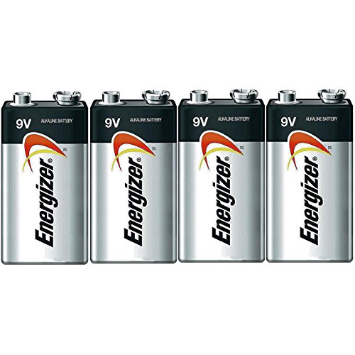 2 X Energizer E522 Max 9V Alkaline battery Exp. 12/22 or later - 4 Count