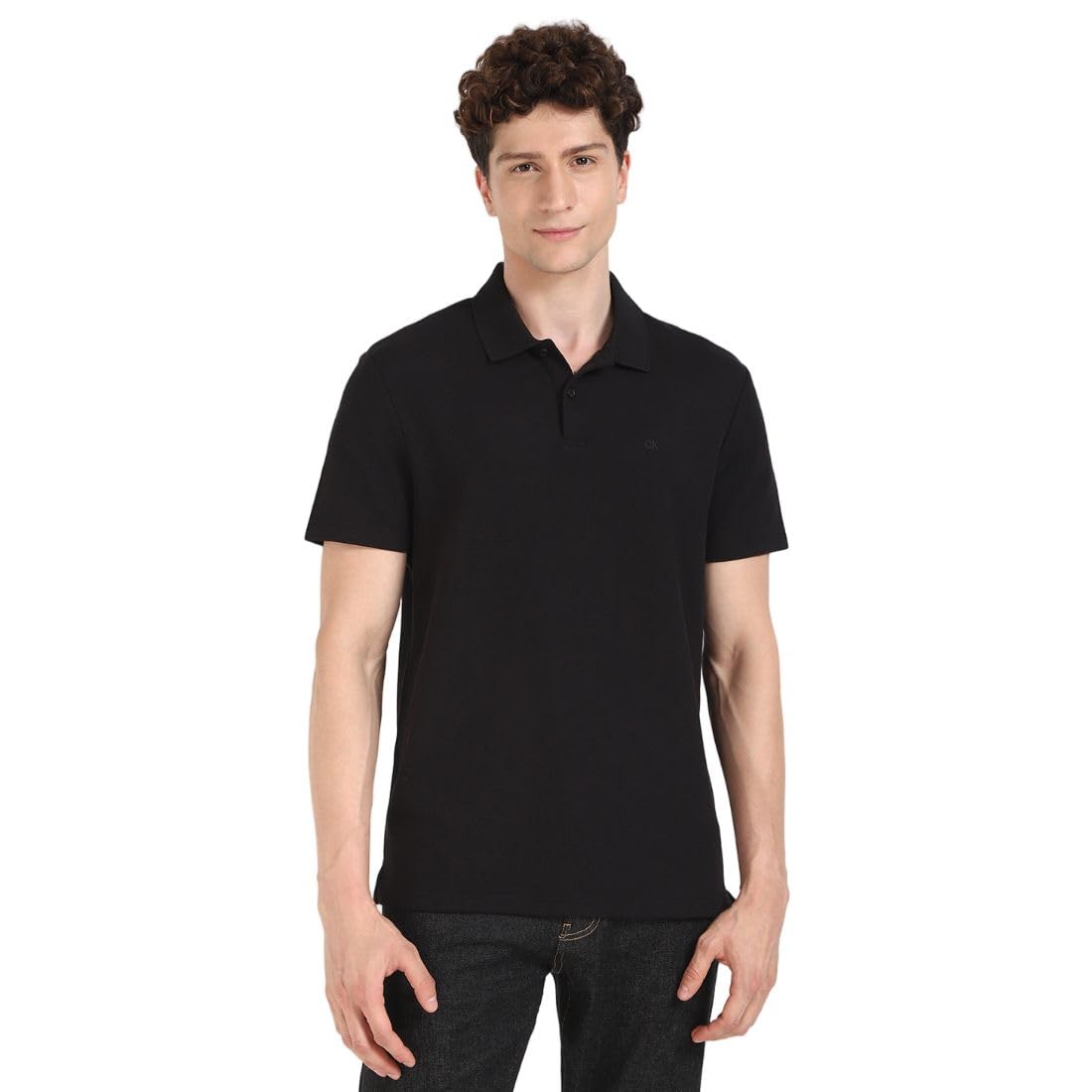 Men's Micro Waffle Polos