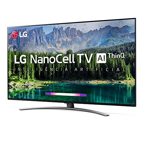 Smart TV LG LED 65 4K 65SM8600 com NanoCell AI Cinema Dolby Atmos WebOS 4.5 e Wi-Fi