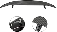 Vista 8 de SCITOO Spoiler Wing GT Style Universal 52" ABS Brillante Carbono Aspecto Trasero Alerón Alerón