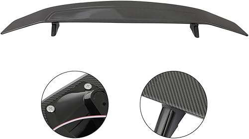 Miniatura 6 de SCITOO Spoiler Wing GT Style Universal 52" ABS Brillante Carbono Aspecto Trasero Alerón Alerón