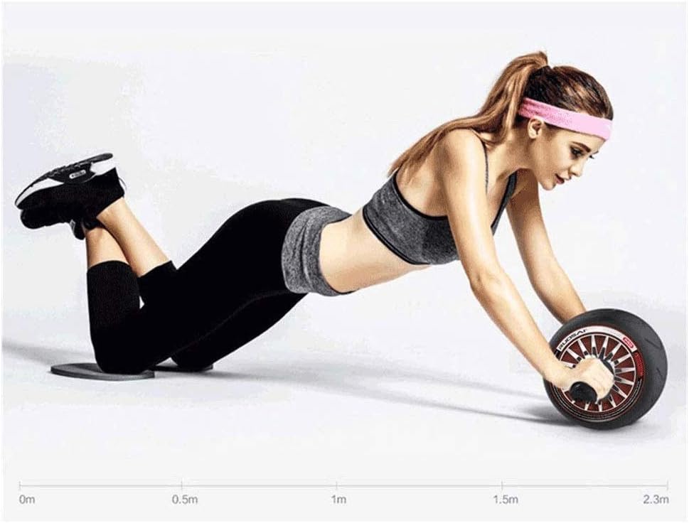 Abdominal Muscle Wheel - Workout Equipment- Exercise Wheel for Abs Abdominal Exercise Family Office Fitness Exercise