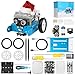 Makeblock mBot Robot Programmabile, STEM Giocattolo Compatibile con Programmazione Scratch / Arduino, Regali per Bambini Fonction Rileva Ostacoli, Segui linea, Robot di Codifica Robotico Kit - Blu
