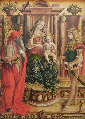 Art Mural La Lady Della Rondine Crivelli Grand Poster Graffiti pour Salon Moderne