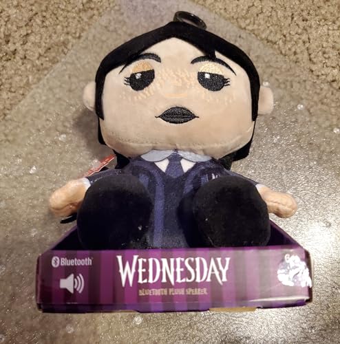 Bitty Boomers Wednesday Bluetooth Plush Speaker