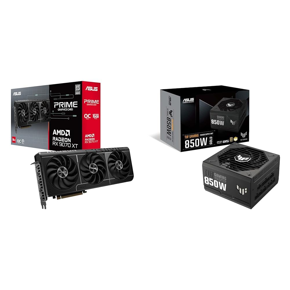 ASUS AMD Dual Radeon RX 9060 XT 16GB GDD…
