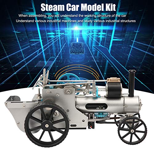 Dm34 Teching Steam Engine Car Kit Mechanical Assembly Model Set For Kids Adults Learning #TOP3