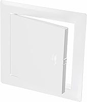 Vista 20 de Panel de acceso de plástico blanco de 12 x 16 pulgadas. Panel de puerta de eje de servicio. Plomería, electricidad, calefacción, panel de acceso