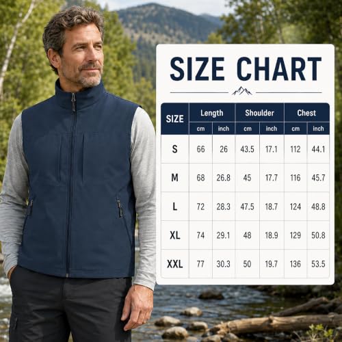 FILEXTY Softshell Golf Vest