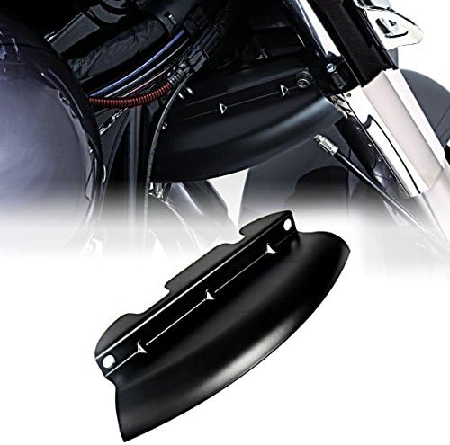 Black Lower Triple Tree Wind Deflector for Harley Touring Electra Street Glide 2014-2018 Models