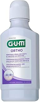 Gum Ortho Anti-Plaque Mouthwash 300ml