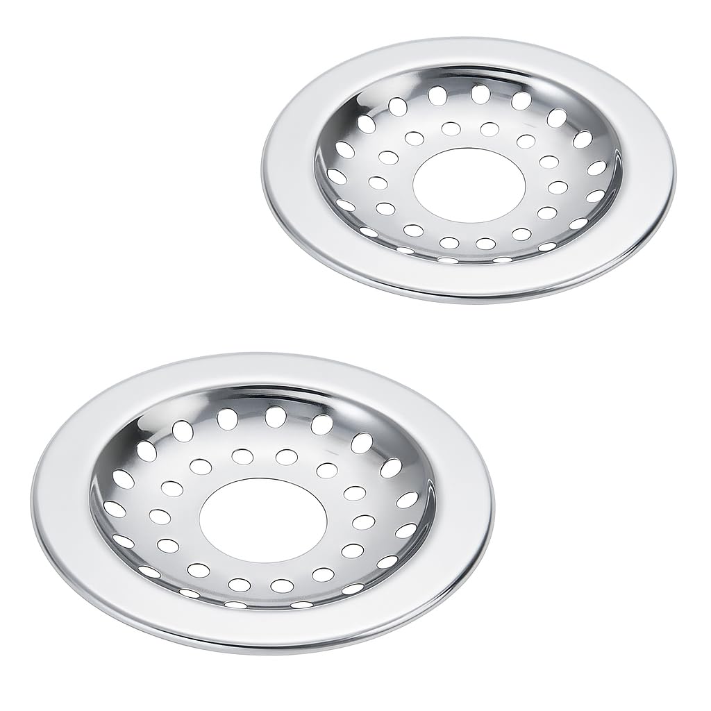 SBD 2Pcs Stainless Steel Round Floor Drainer with Hole | Floor Drainer for Bathroom 5 Inches with Hole| Bathroom Floor Jali | Floor Trap Jali | Bathroom Drain Jali with Hole-image-40