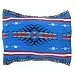 The Route 66 Shop XXL- Indianerkissen/Westernkissen - Premium Pillow, Blau