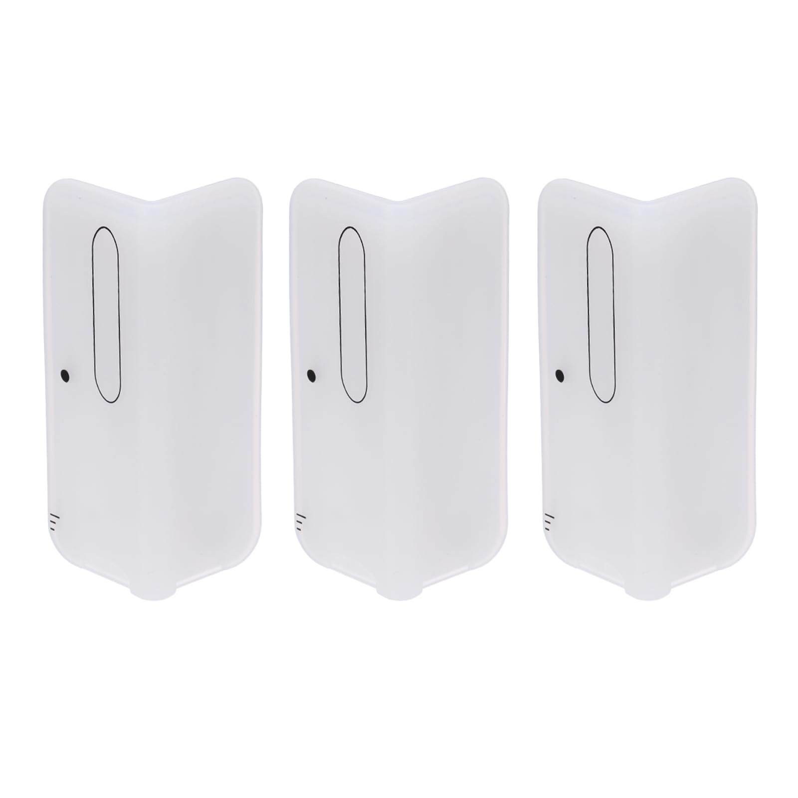 sourcing map 3 Pcs 4 Inch Baseboard Corner Protector Guards, Furniture Corner Cover Proof Bumpers for Kitchen Bedroom Wall Countertop Table, Translucent