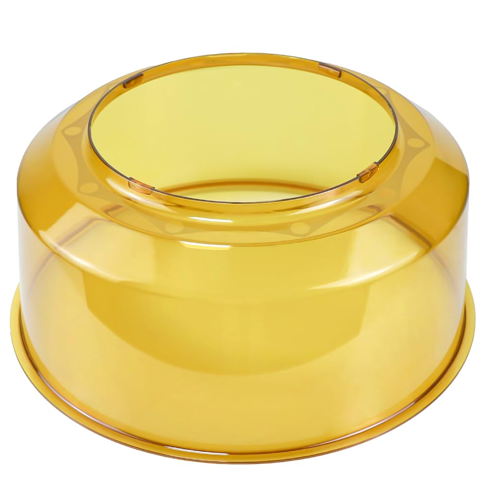 Replacement Power Dome for Nuwave Oven, Advanced Plastic Hood Cover for Nuwave Oven Pro Plus and Elite Oven, Transparent Amber