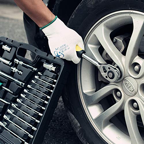 46Pcs Tool Box Car Motorcycle Repair Set Herramienta de mano Servicio a domicilio Diy Kit Socket Head Wrench