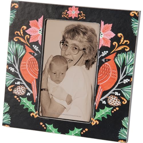 Primitives by Kathy Plaque Frame Cardinal