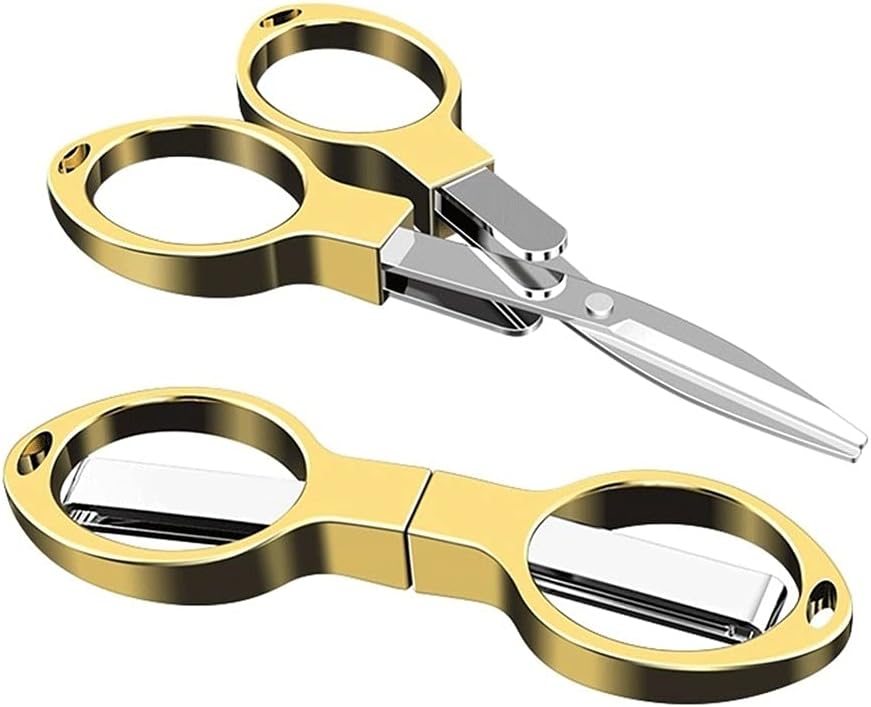 Craft Scissors Craft Sewing Tailor Needlework Scissors Fishing Folding Portable Scissors Vintage Sewing Scissors for Clothing Fabric Scissors