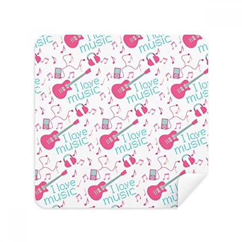 Chiffon écran de téléphone éliminer traces daim nettoyant guitare rose bleu