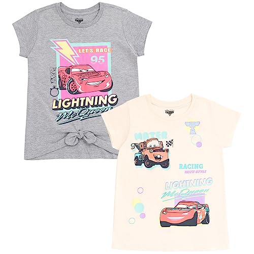 Image of Disney Girls' 2-Pack Short Sleeve T-Shirts for Baby & Kids