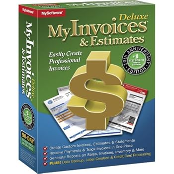 CD-ROM Avanquest MyInvoices & Estimates Deluxe 10 - Windows Book