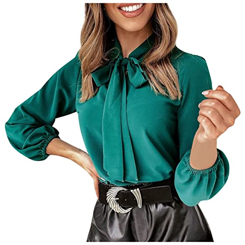Générique Chemisier Famme Vogue Polyester Confortable Chemisie Col en V Profond Shirt Madame Manche Longues Voyage Imprimee Automne Confortable Boutons De