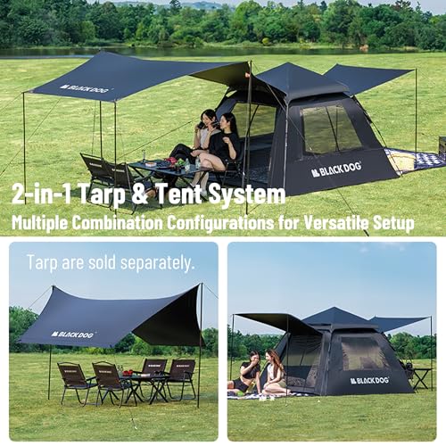 Carpa de camping portátil para 2-3 personas miniatura 6