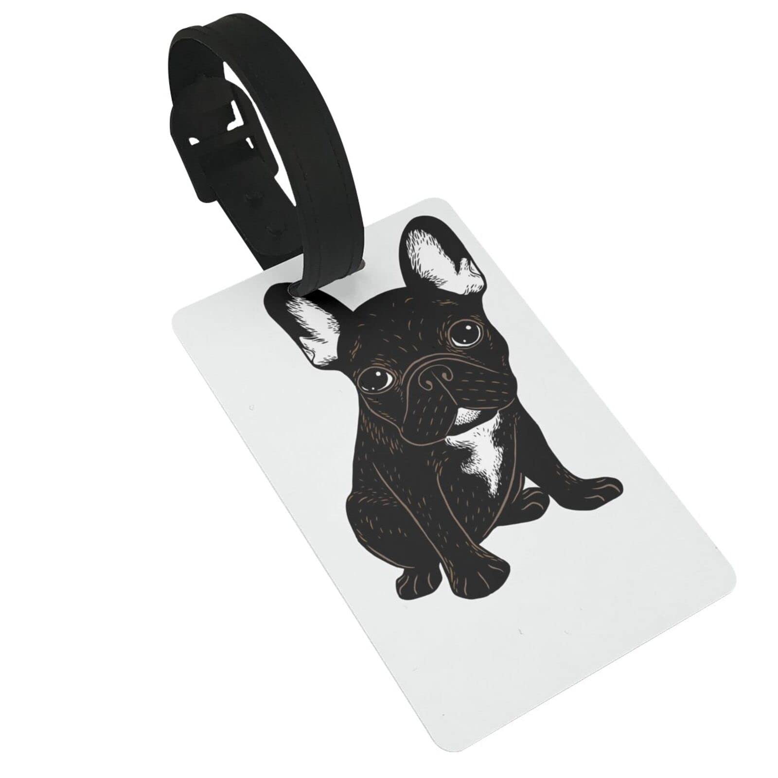 Amazon.co.jp: ブリンドルフレンチブルドッグ 荷物タグネームタグ