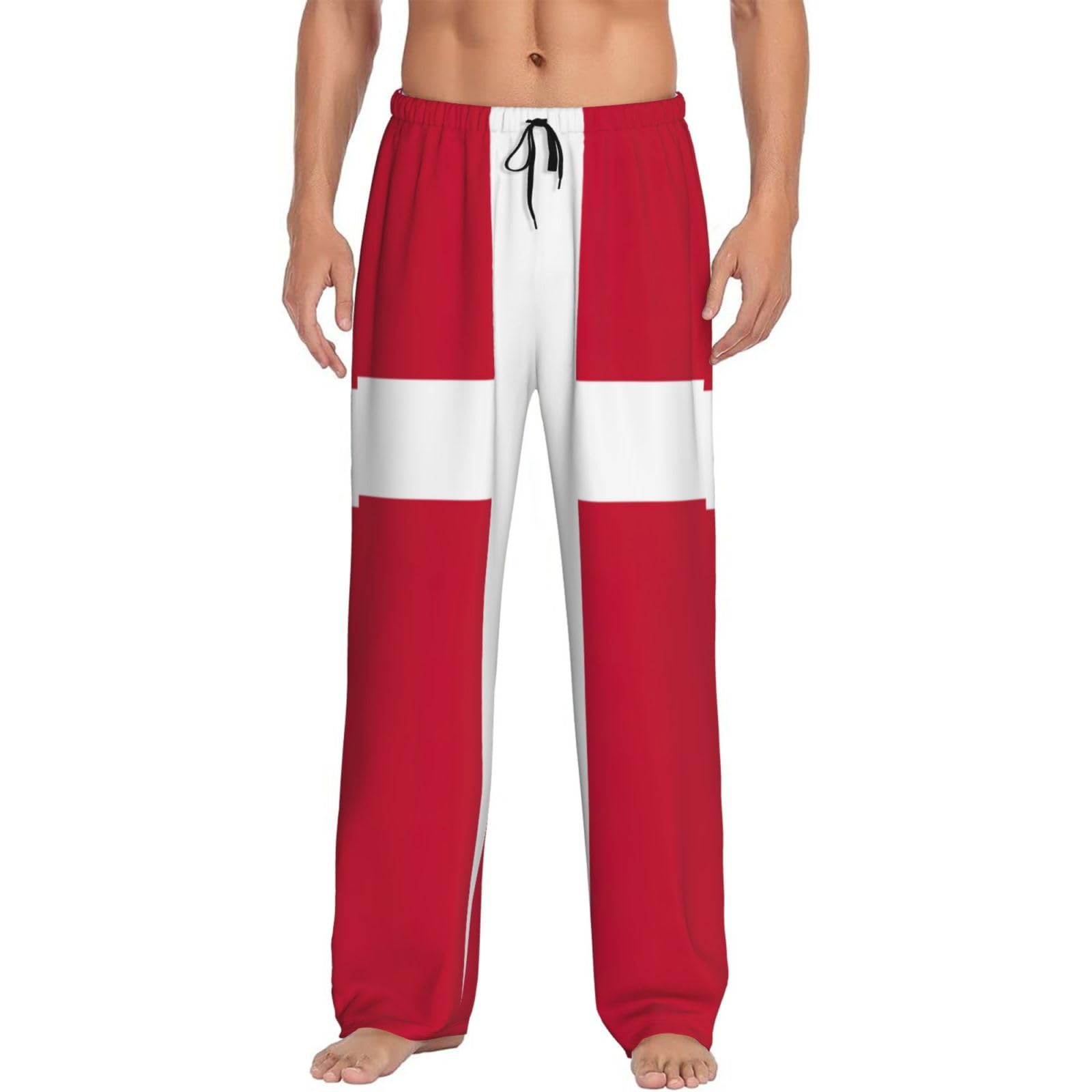 Pantalon de pyjama imprimé drapeau danois idéal pour vos vacances - 8