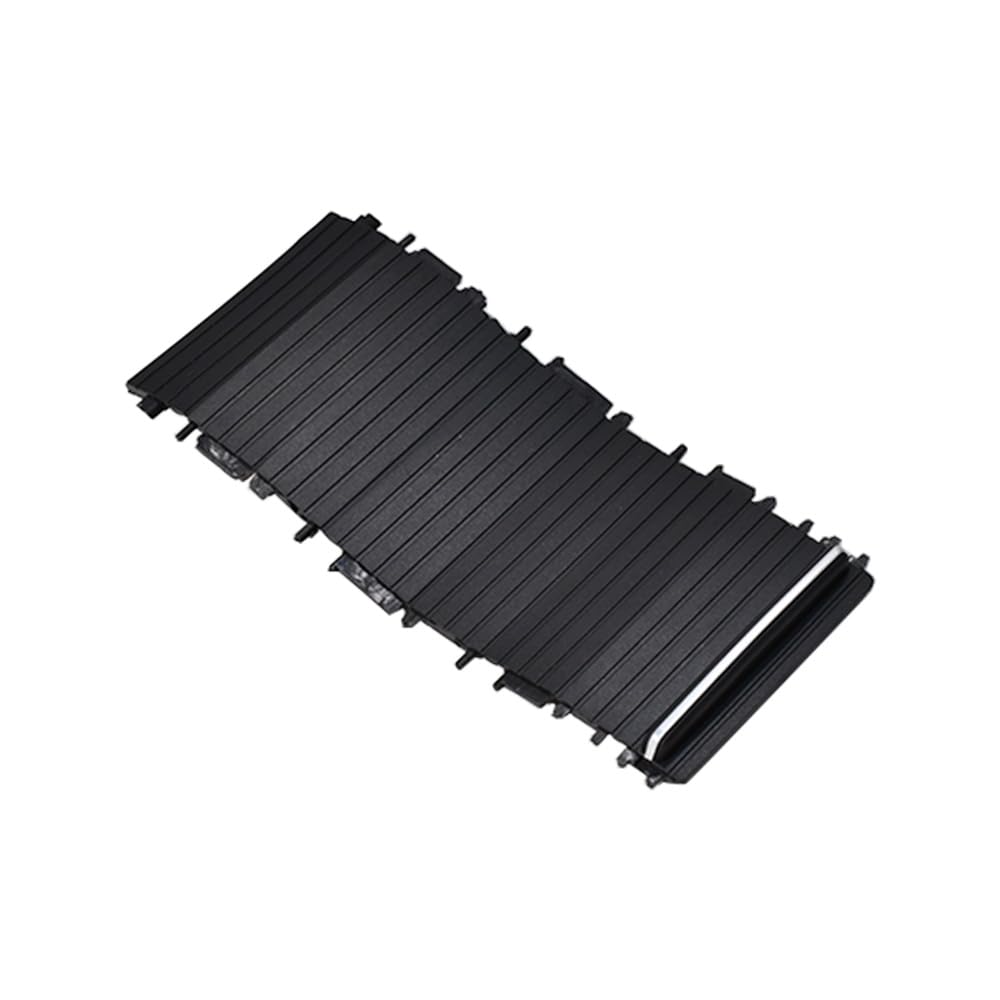 Copertura per tendina avvolgibile per console centrale auto Portabicchieri per interni auto Compatibile con BMW Serie 3 E46 316 318 320 325 328 51167038333