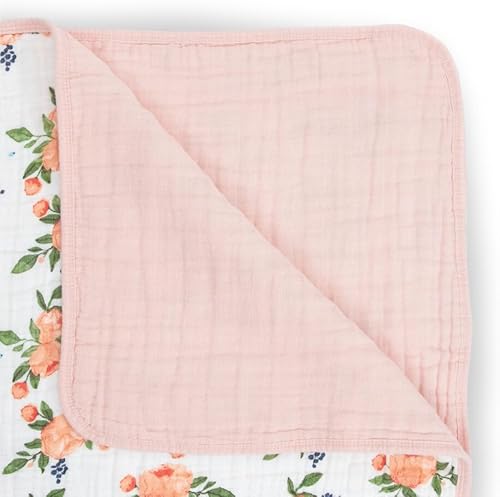 Vista 84 de Little Unicorn - Colcha de algodón original de muselina extrasuave de varias capas, para bebés y niños pequeños (planetas)