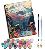 【Créer de l'art plus accessible】Notre kit de peinture est idéal pour les adolescents comme pour les adultes. Aucune compétence préalable n'est requise : il suffit de prendre un pinceau et de suivre notre guide convivial pour créer de superbes œuvres qui émerveilleront vos proches !
