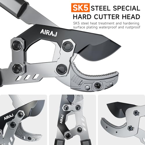 Tijeras de poda extensibles AIRAJ 27-37" miniatura 5