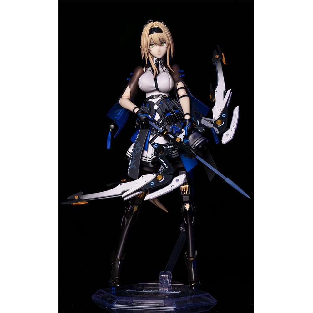 DEXSHUN Bianca - Statuetta Anime Super Action Figure con accessori, scala 1/8, 22 cm | Mobile, stile libero, statua anime, in PVC, personaggio di gioco, decorazione da scrivania, oggetti da collezione