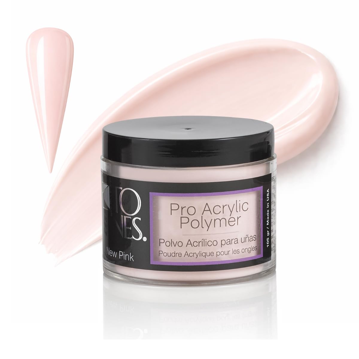 Tones Pro Acrylic Nail Powder – Long-Lasting Non-Yellowing Polymer