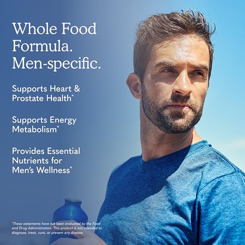 Garden of Life Once Daily Whole Food Multivitamin for Men, Organic Mens Vitamins & Minerals, Vitamin C, Zinc, Vegan, for Health & Well-Being, 60 Tablets - Image 5