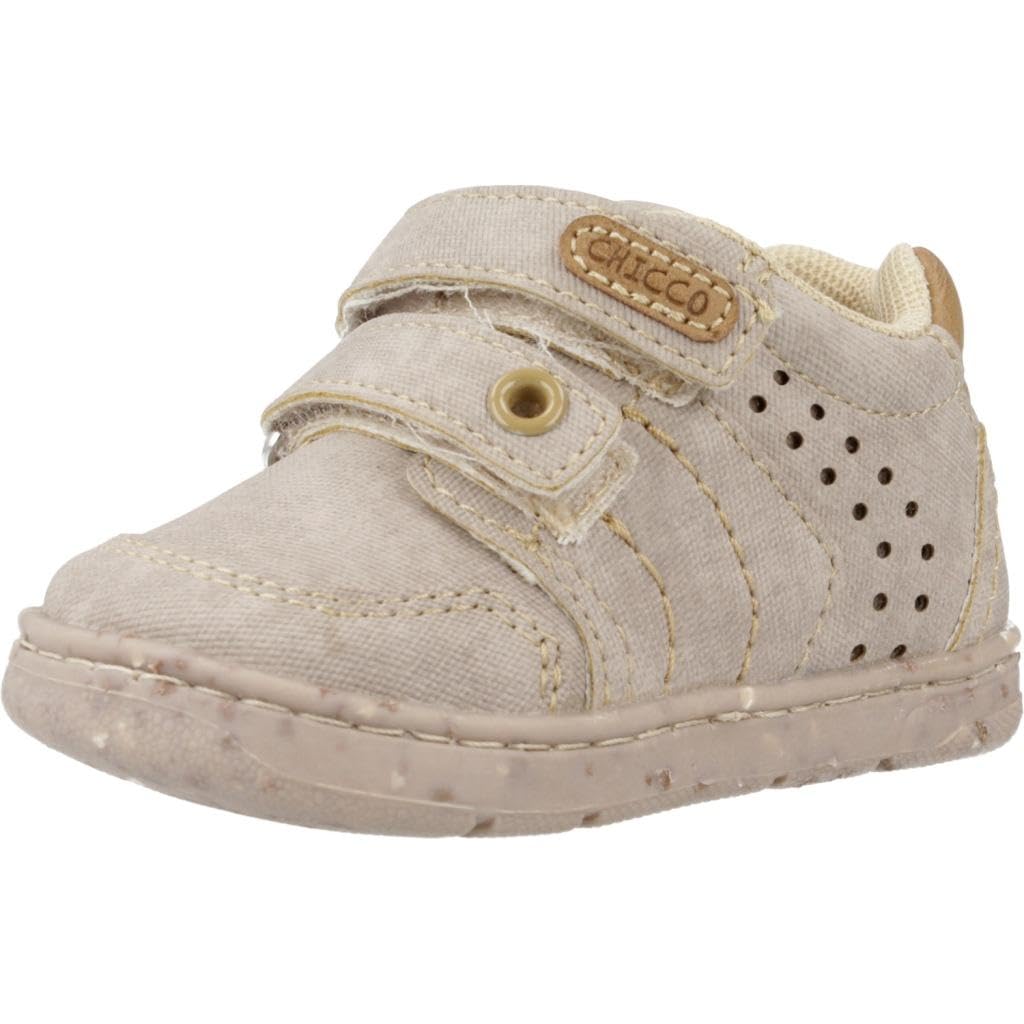 Chicco Scarpe Unisex Primi Passi Gooper Eco Art. 010671158000000, Sabbia, 8051182280492, 100% Poliestere, Cina, 23