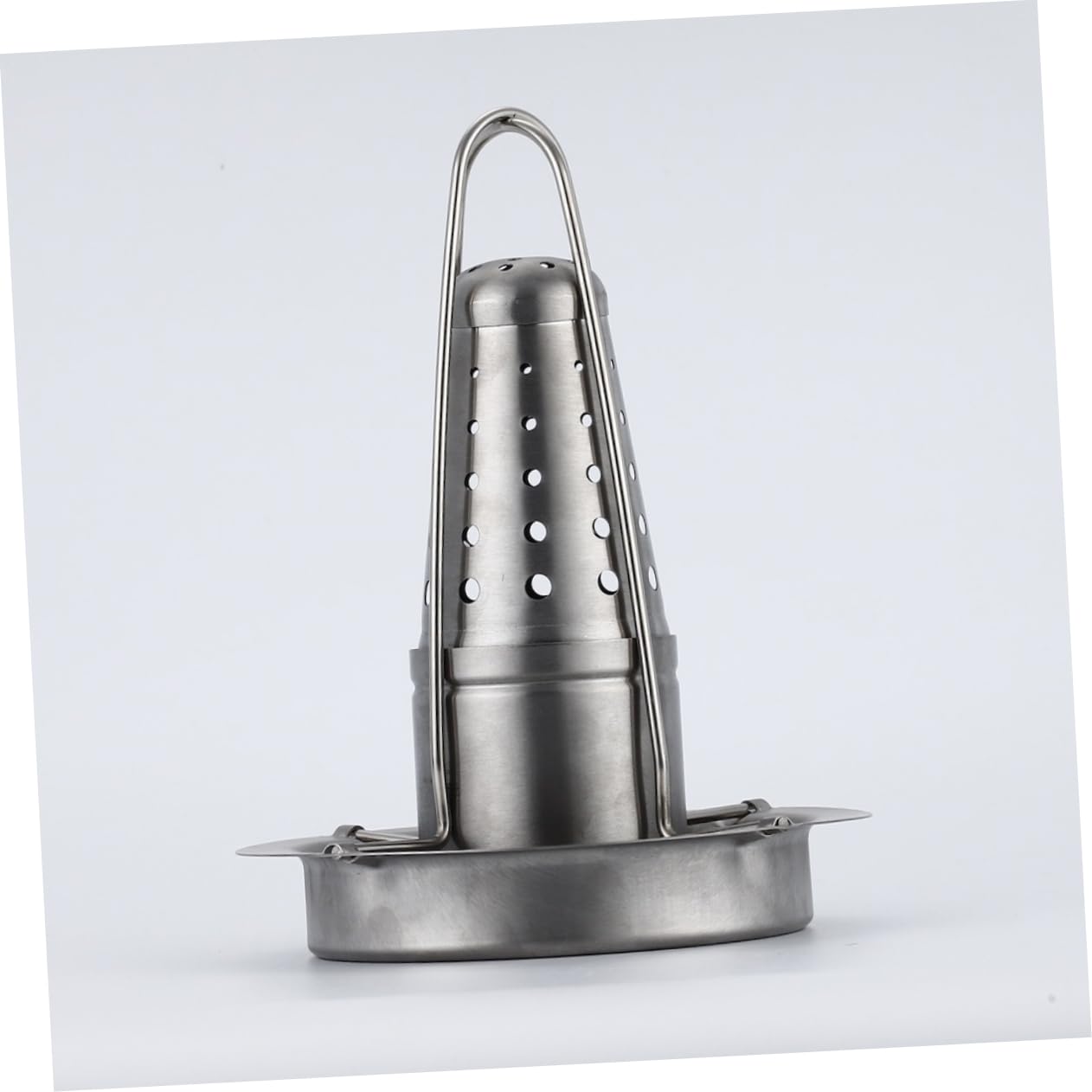 BESPORTBLE Supporto per Pollo in Acciaio Inox, Griglia Leggera e Compatta per Barbecue all’Aperto, Resistente e Facile da Pulire