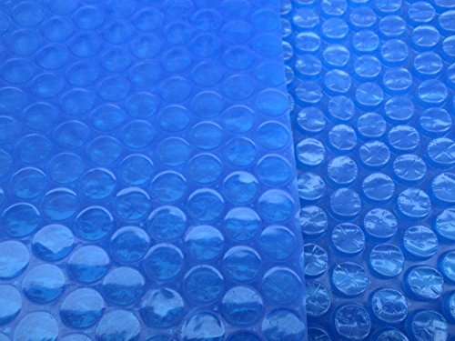 Solarplane, Solarfolie, Wärmefolie mit 410 mµ für ovalen POOL 630 x 360 cm, mit vernähter Randverstärkung-3
