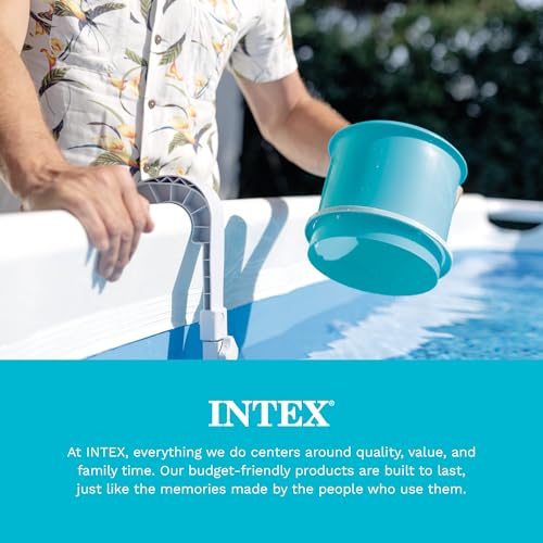 Intex Deluxe 800 GPH+ Wall-Mounted Swimming Pool Surface Automatic Skimmer