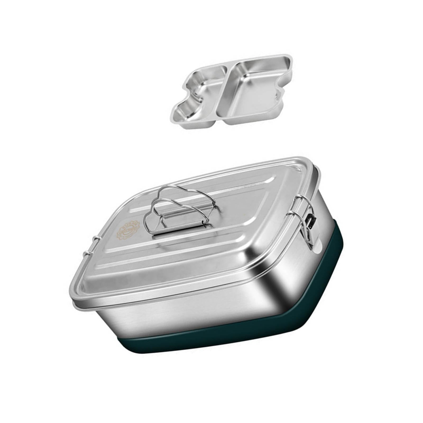 MICFENY Leak Lunch Storage Container Portable Stainless Steel Food Container Lunch Case for Convenient Meal Carry